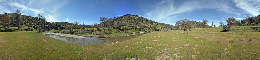 On the East Fork Near Water Gulch