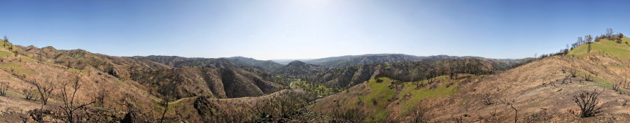 View From Rock Outcrop Near Bear Mt. Rd.
