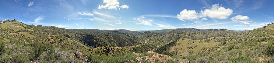 View From Rock Outcrop Near Bear Mt. Rd.