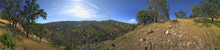 View From Orestimba Creek Trail