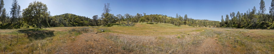 Red Creek Road At Chaparral Trail