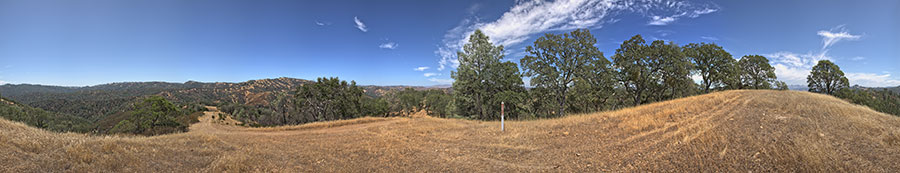 Center Flats Road At Vasquez Trail