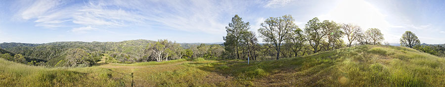 Center Flats Road At Vasquez Trail