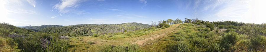 Fuel Break On Center Flats Road