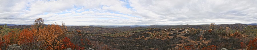 From a Knoll on Pacheco Ridge Road 