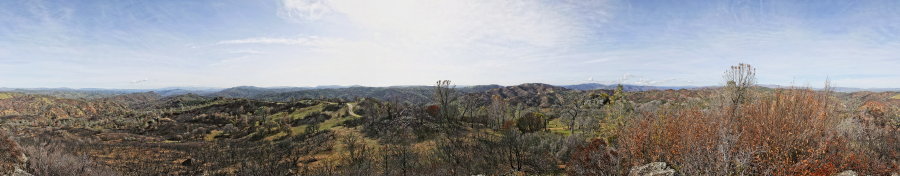 From a Knoll on Pacheco Ridge Road 