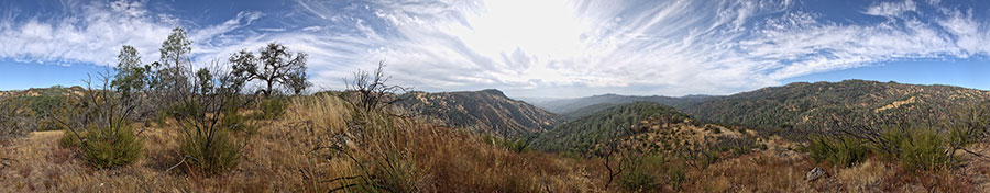 View From A Knoll On Pacheco Ridge Road
