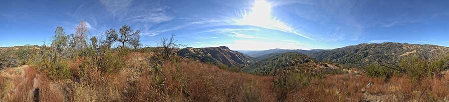 View From A Knoll On Pacheco Ridge Road